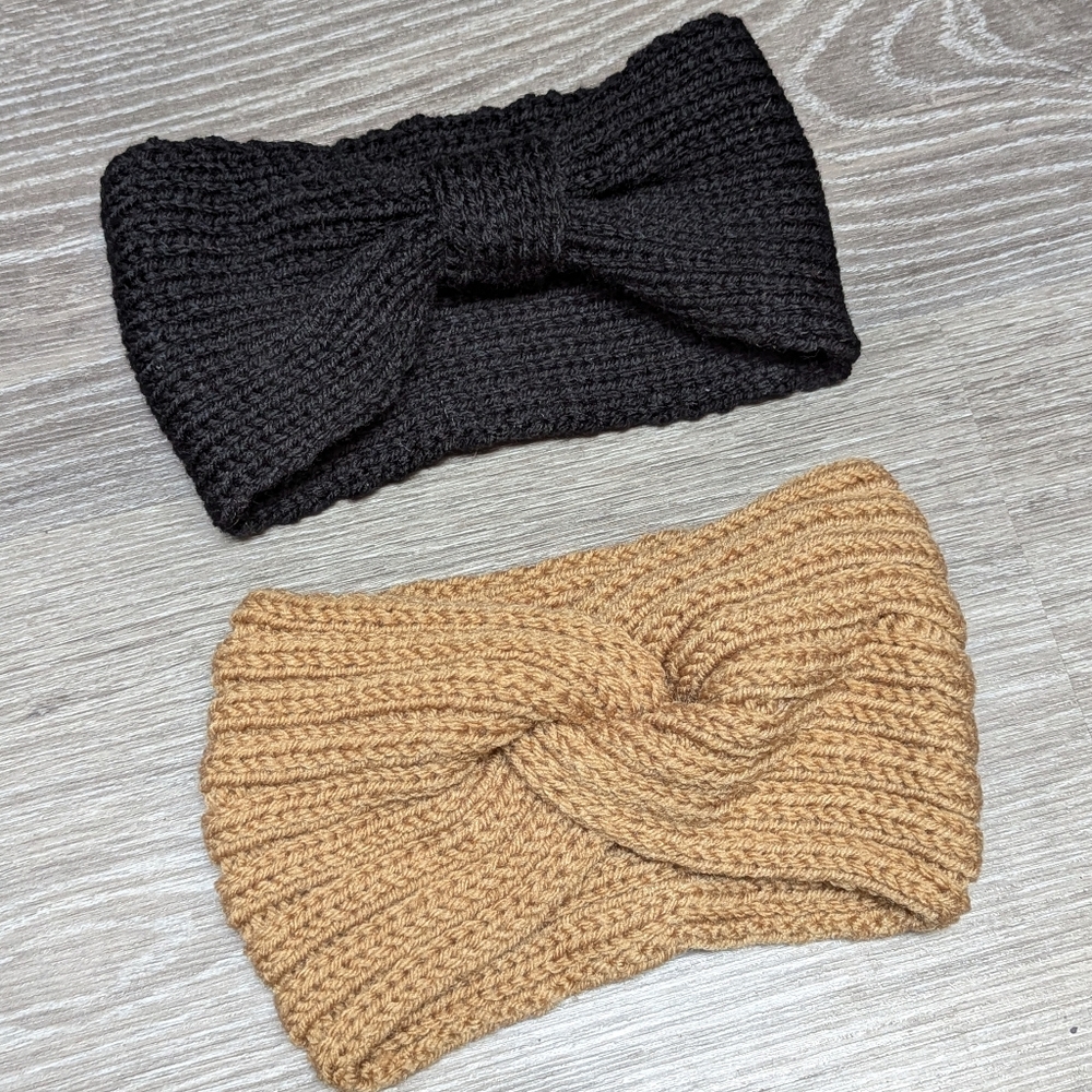 HANDMADE | 2 PC headband/ear warmer